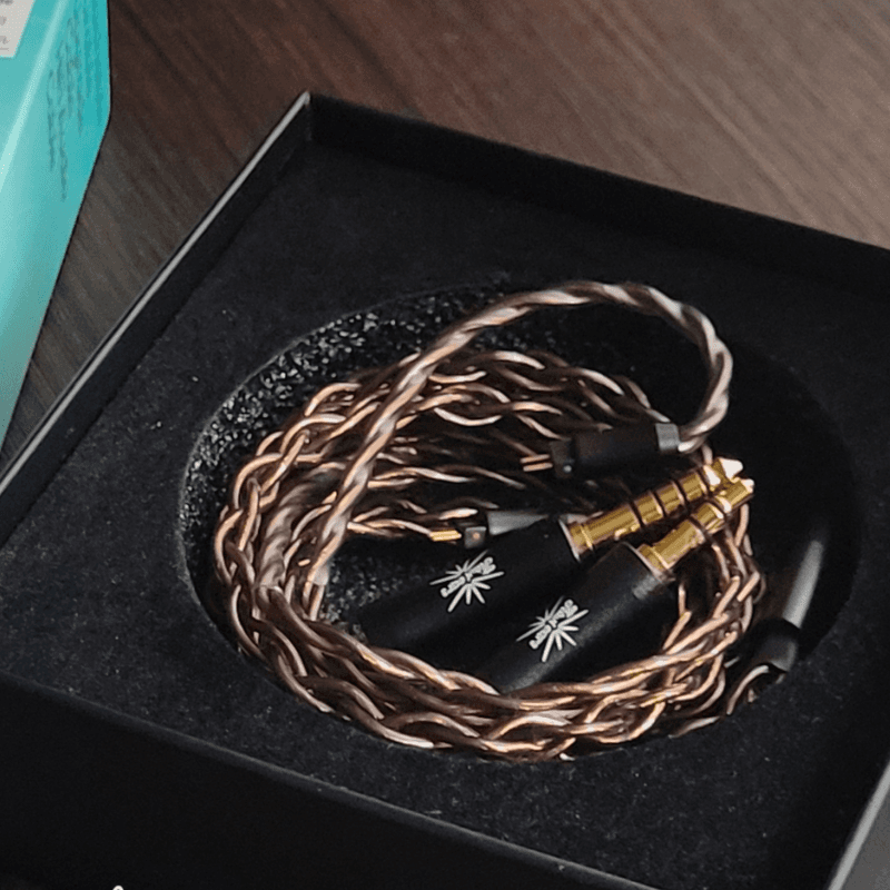 Kiwi Ears Terras 4N Copper 4-Core Modular IEM Cable