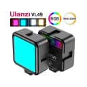 Ulanzi VL49 Mini RGB LED Video Light with CRI 95 and Magnetic Mount
