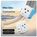 MOMAX UA37 1-World Pocket Mini Travel Charger Adapter with Fast Charging
