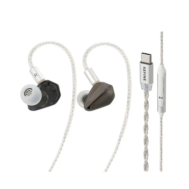 KEFINE Loric Titanium Composite Diaphragm HiFi IEM Earphones