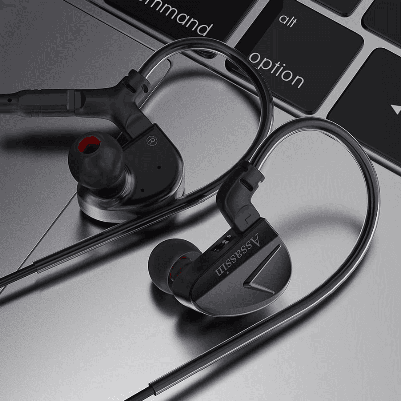 CVJ ASsassin 3D Vibrating Gaming Headset with Dual Output Channels