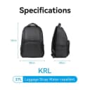 Vention KRLB0 Water-Repellent Laptop Backpack Black