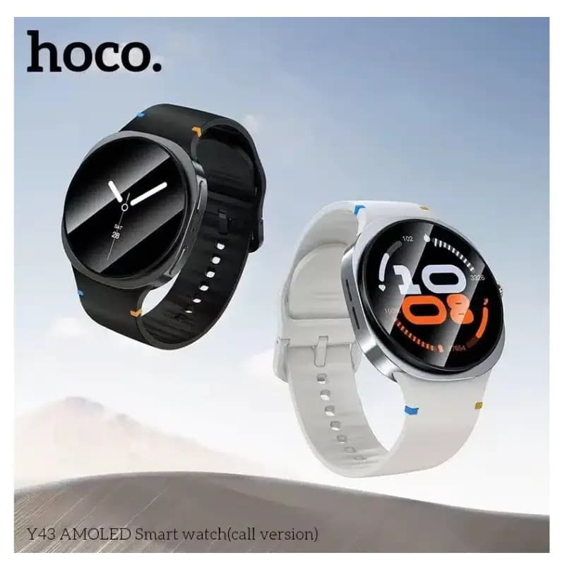 HOCO Y43 AMOLED Smart Watch with Bluetooth Calling, GPS & IP67 Waterproof