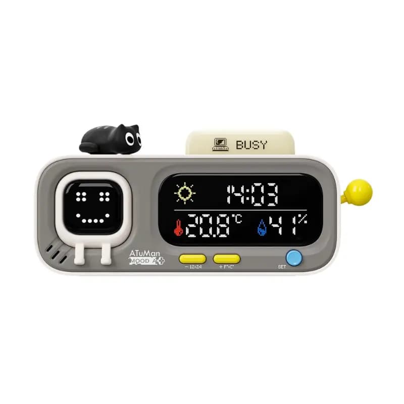 ATuMan MOOD Retro Pixel Smart Thermohygrometer Display