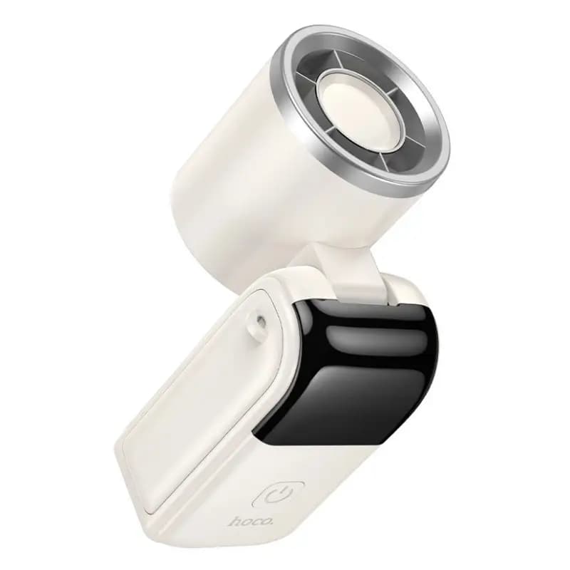 HOCO HX606 Foldable Mini Handheld Fan with LED Display and 3000mAh Battery