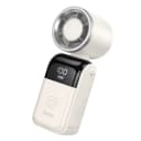 HOCO HX606 Foldable Mini Handheld Fan with LED Display and 3000mAh Battery
