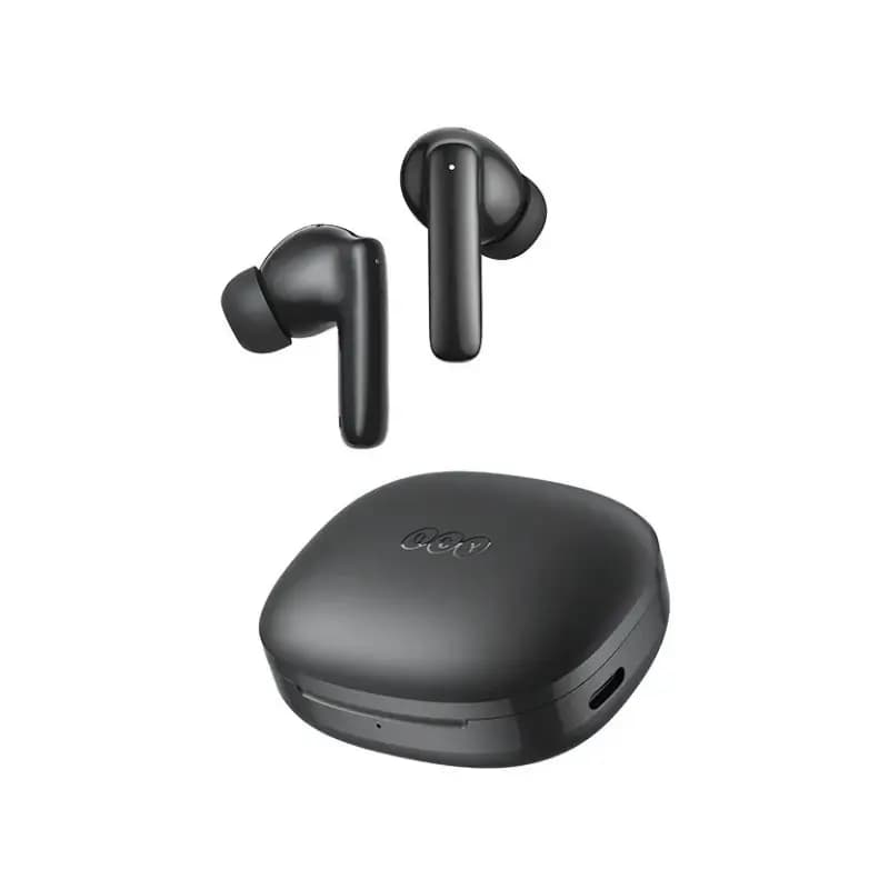 QCY T13 Pro Bluetooth 5.3 ANC Earbuds with Quad-Mic Call Clarity