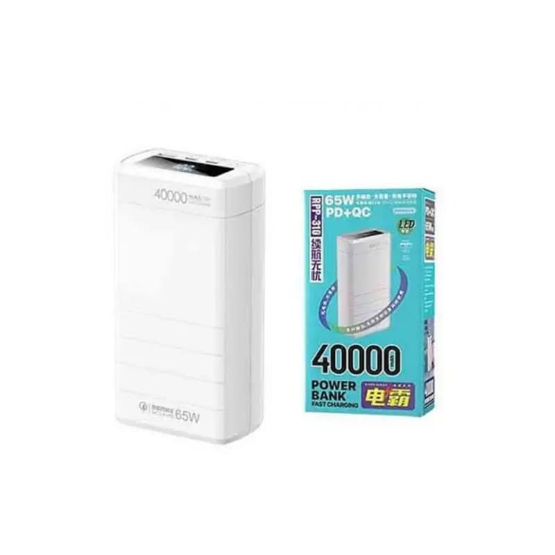 Remax RPP-310 Dinba Series 40000mAh 65W Power Bank with LED Display and USB-C Output