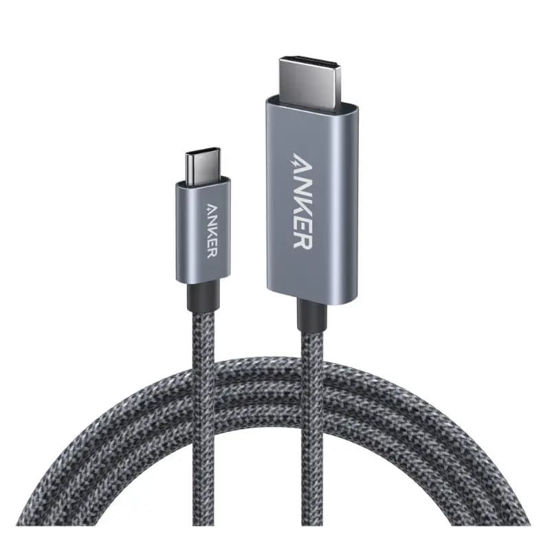 Anker Nano USB-C to HDMI Cable 6 ft Braided 4K 60Hz Ultra HD Connectors