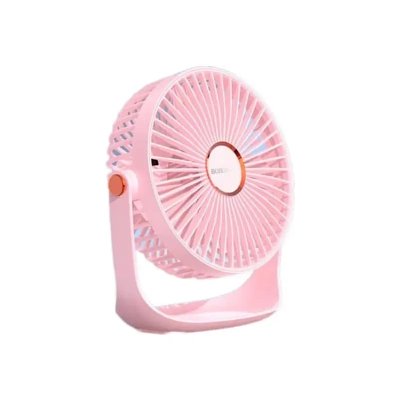 Borofone DBF02 USB-C Desktop Fan with LED Light and 5 Adjustable Speeds
