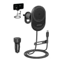 Anker B2932 MagGo 15W Magnetic Wireless Car Charger with Built-In USB-C Cable