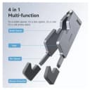 Hagibis ZZ5 4-in-1 Foldable Aluminum Phone Stand with 240° Adjustable View