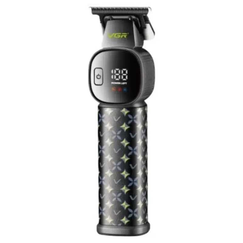 VGR V-185 Professional Hair & Beard Trimmer with LED Display & 220-Min Battery