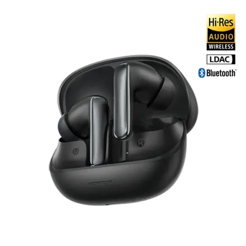 QCY MeloBuds N65 Wireless Earbuds with -60dB ANC and 8-Mic Call Technology