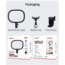 Jmary FM-58R 9-Inch LED Panel Light for Video and Photography