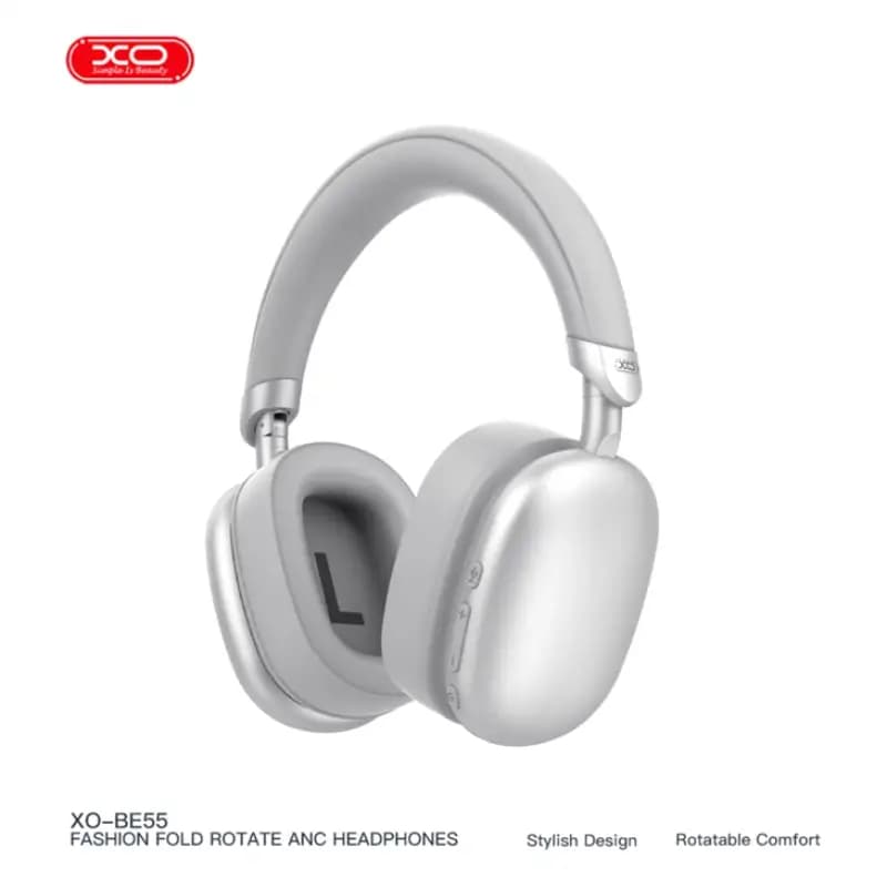 XO BE55 Foldable ANC Noise Cancelling Headphones