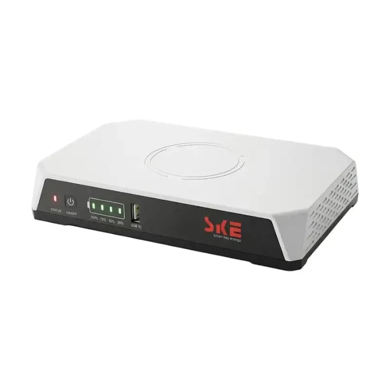 SKE POE-36E-LFP Mini DC UPS with PoE 24V Backup Power