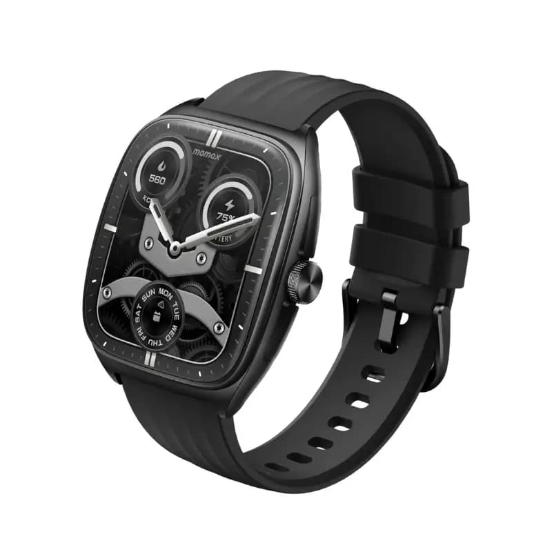 Momax 1 Wear Curvex AMOLED Smart Watch with IP68 Waterproof Design