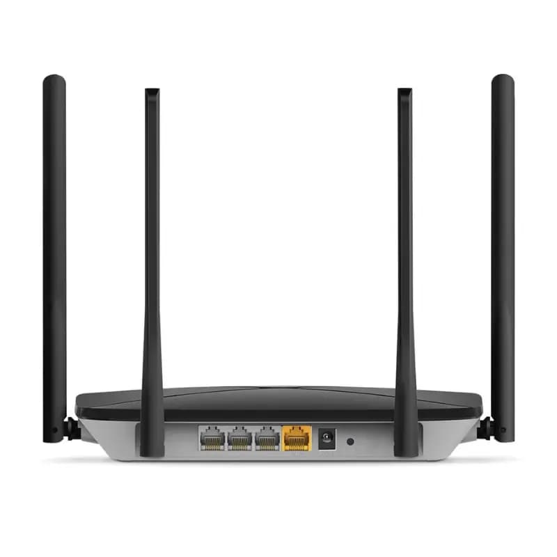 Mercusys AC12G AC1300 Dual Band Router with WPA3 Security & 4 Antennas