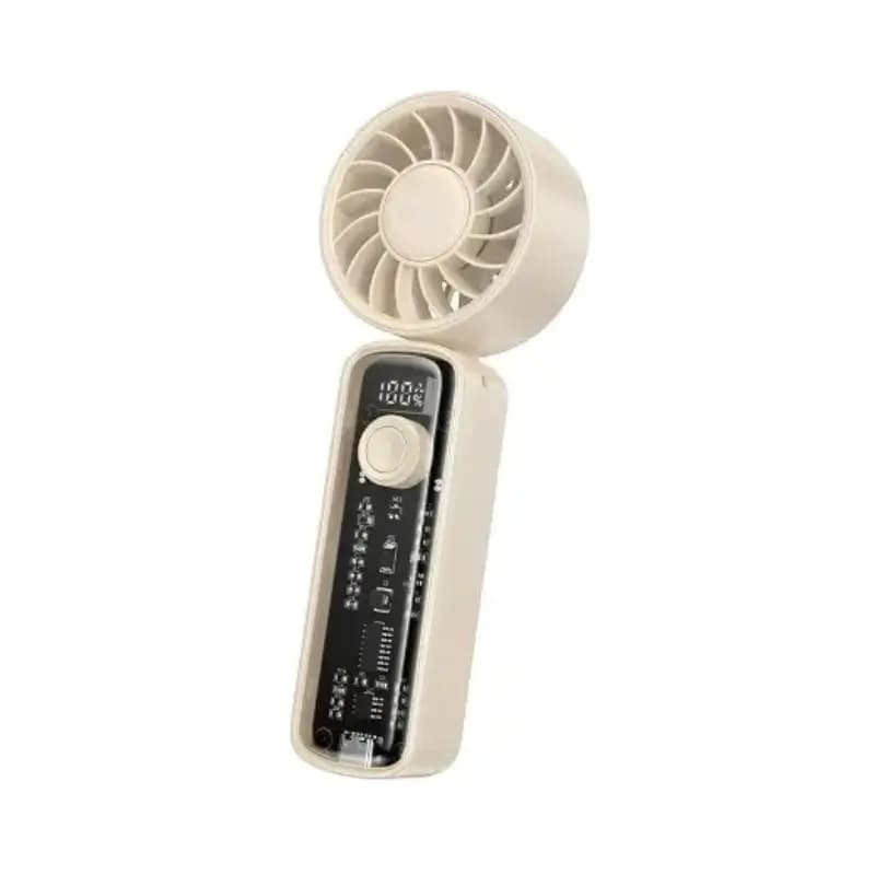 HOCO HX602 Portable Folding Fan with Brushless Motor and 100 Wind Levels