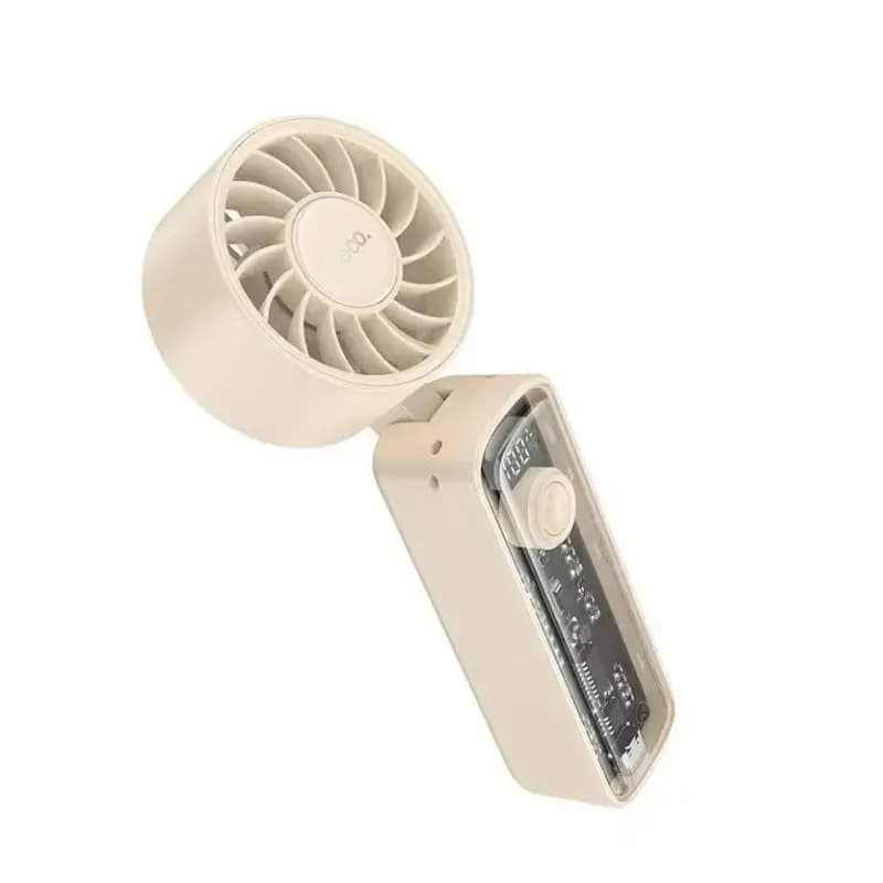 HOCO HX602 Portable Folding Fan with Brushless Motor and 100 Wind Levels