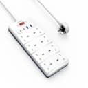 WiWU Wi-S009 PS842 12-in-1 Desktop Power Strip with USB-C