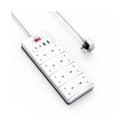 WiWU Wi-S009 PS842 12-in-1 Desktop Power Strip with USB-C