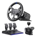 PXN V99 EU Dual-Motor FFB Racing Wheel with Pedals and Shifter
