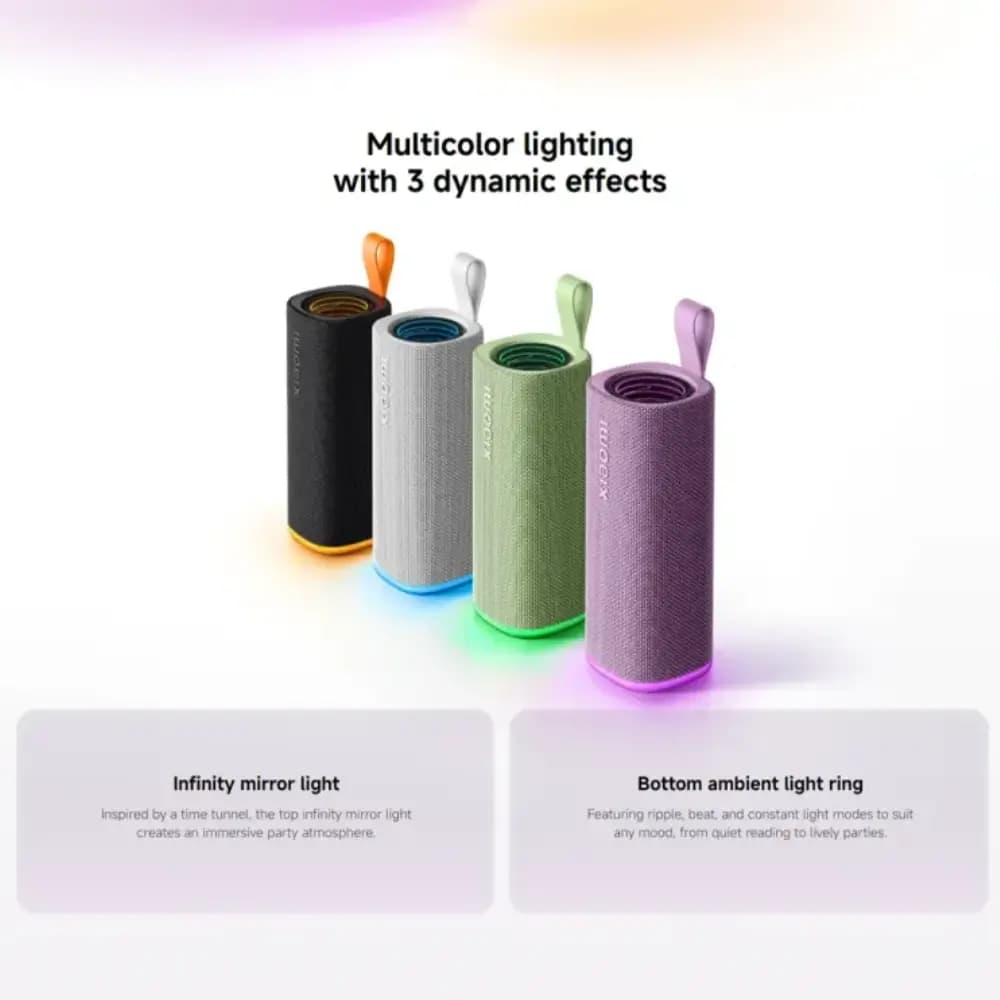 Xiaomi Sound Play Bluetooth Speaker with IP68 Waterproof Rating