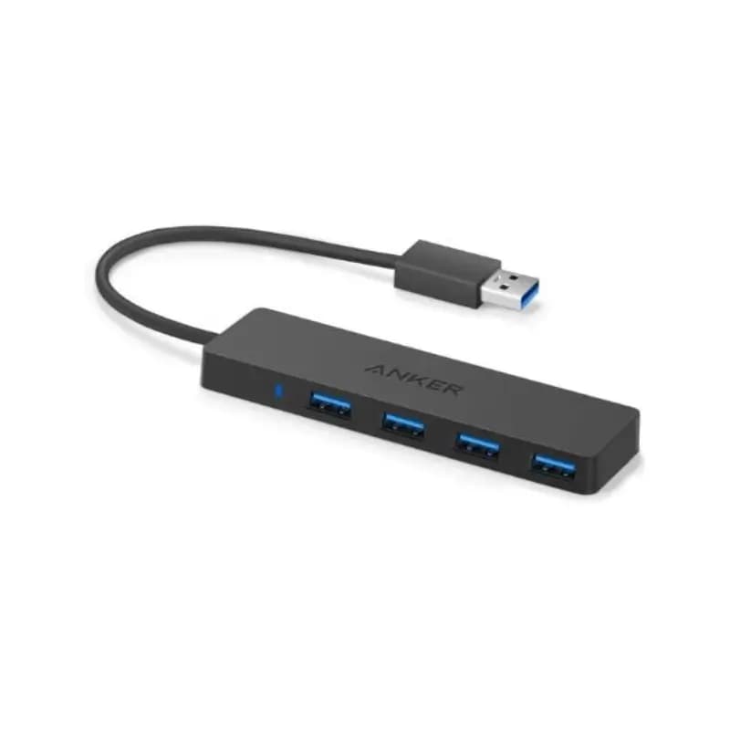 Anker Ultra Slim 4-Port USB 3.0 High-Speed Data Hub Splitter for Laptops