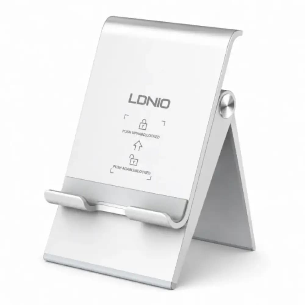 LDNIO MG07 Foldable Desktop Phone Holder with Height & Angle Adjustment