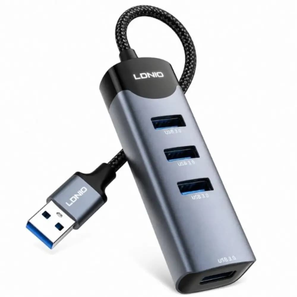 LDNIO DS-134U USB 3.0 Docking Station for Laptops and PCs