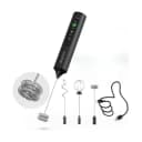 Circle Joy Rechargeable Milk Frother Wand – 13,000 RPM Motor, Steel Whisk