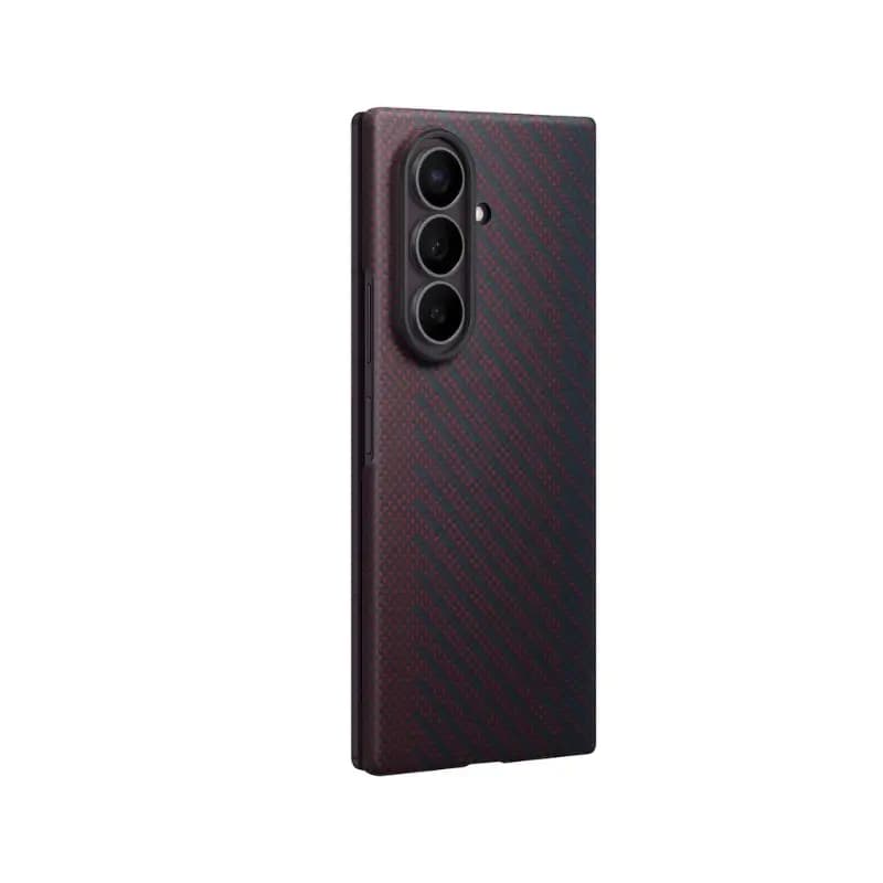 Samsung Galaxy Z Fold8 Ultra Carbon Fiber Case with Wireless Charging