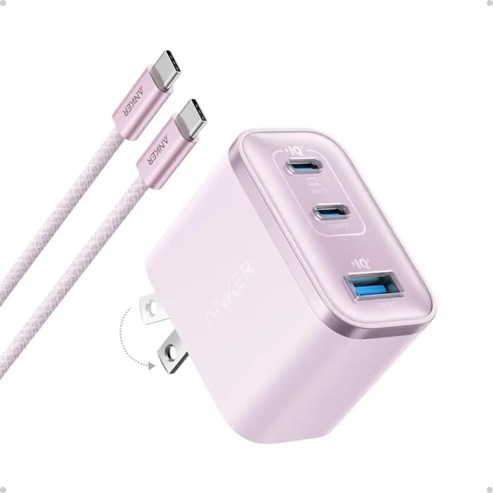 Anker Nano Charger (70W, 3 Ports)