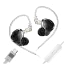 GK KUNTEN Dynamic Driver Hi-Fi Bass IEM Earphones (2-Pin Cable)