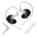 GK KUNTEN Dynamic Driver Hi-Fi Bass IEM Earphones (2-Pin Cable)