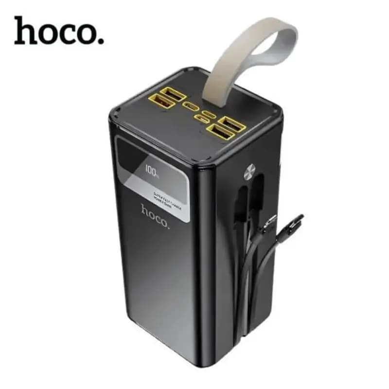 HOCO DB58 30000mAh 22.5W Power Bank with 3 Built-in Charging Cables