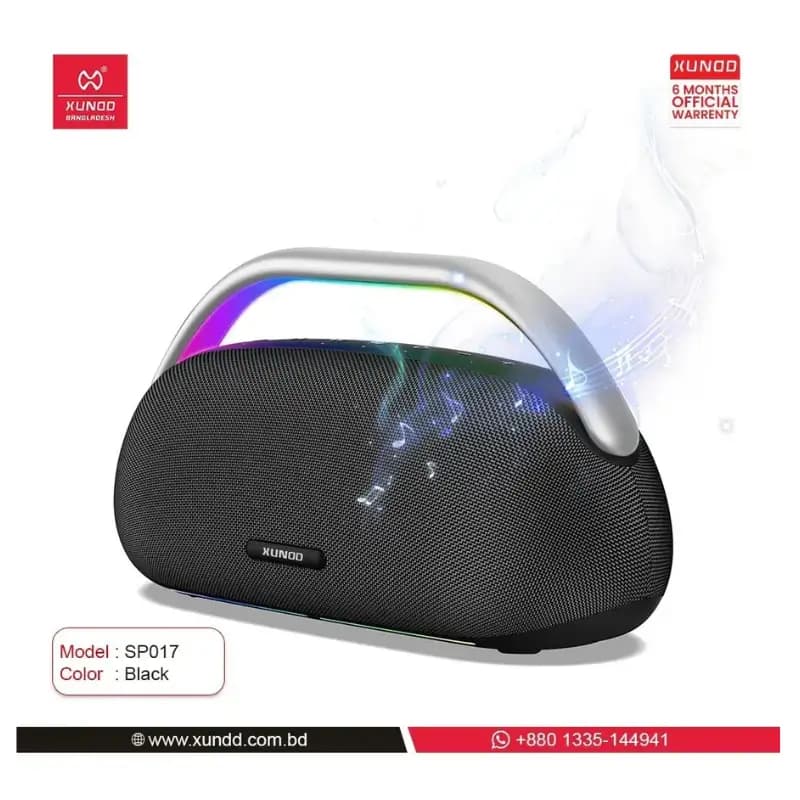 Xundd SP017 Wireless Karaoke Speaker with Dual Mic