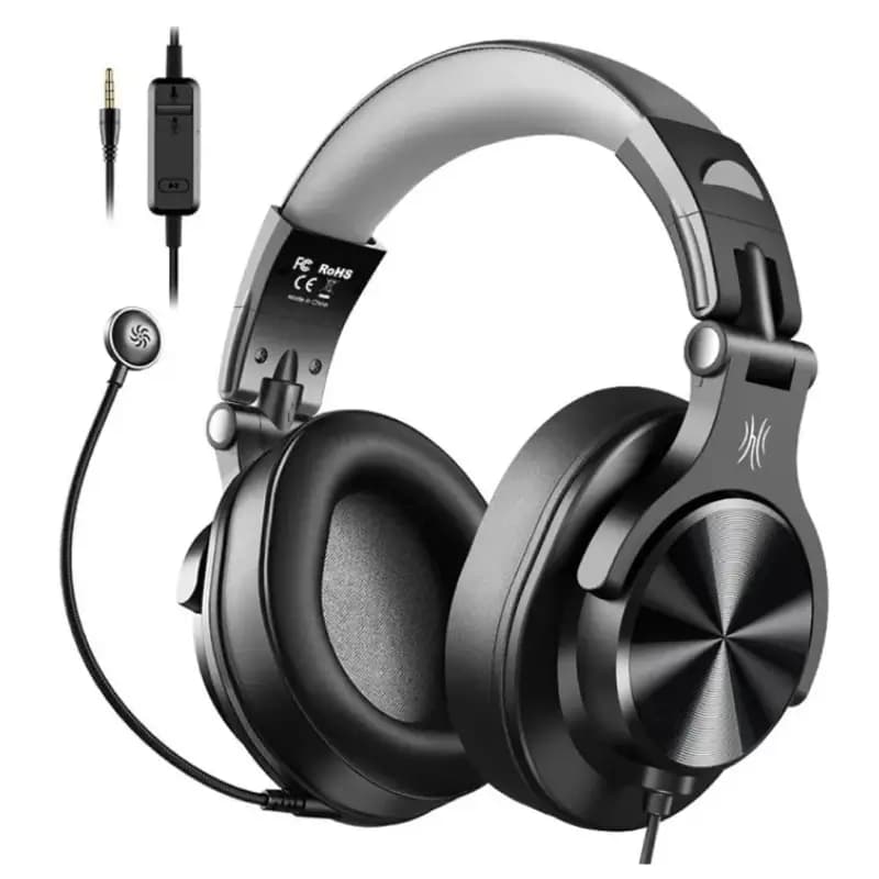 OneOdio A71D Wired Over-Ear Studio Monitor Headphones with 90° Swivel