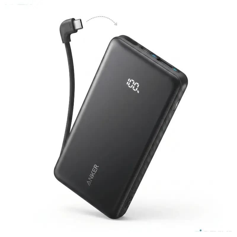 Anker Zolo 22.5W Power Bank with Built-in USB-C Cable