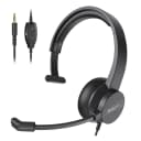 EKSA Telecom H15 Professional Wired Mono Headset With 270° Rotatable Mic