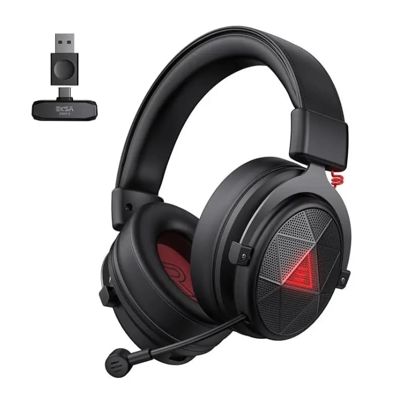 EKSA E900 BT Multi-Platform Wireless Gaming Headset With Detachable Mic