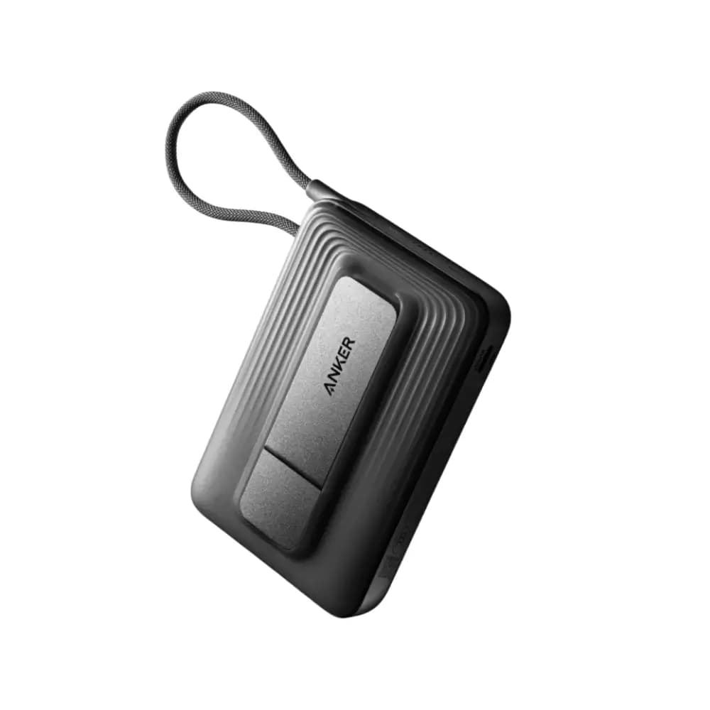 Anker Zolo A1116 45W Magnetic Power Bank with Built-In USB-C Cable and Foldable Stand