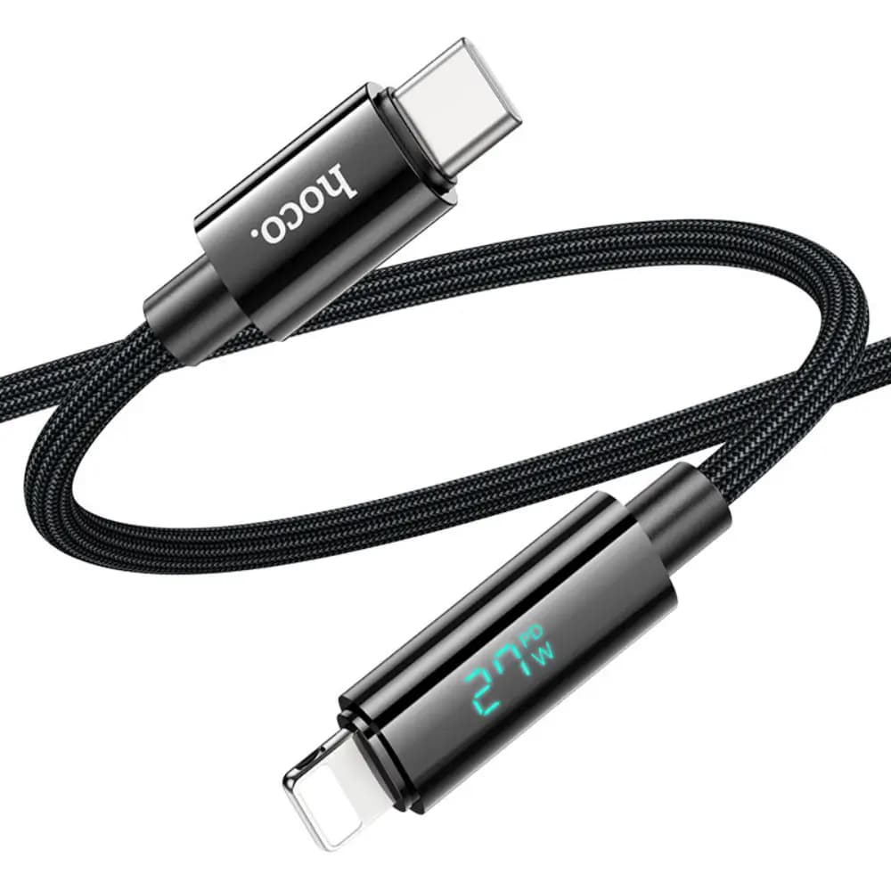 Hoco U125 Benefit 27W Type-C to Lightning Fast Charging Cable