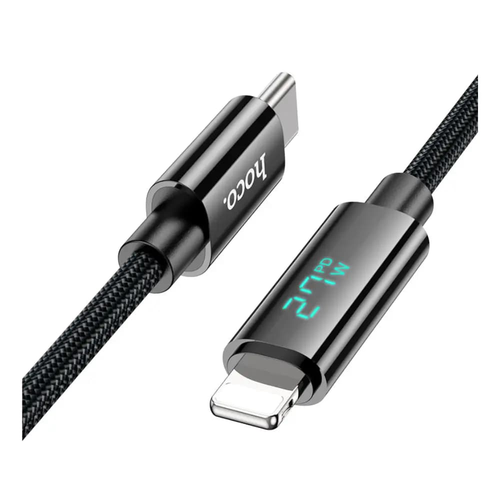 Hoco U125 Benefit 27W Type-C to Lightning Fast Charging Cable