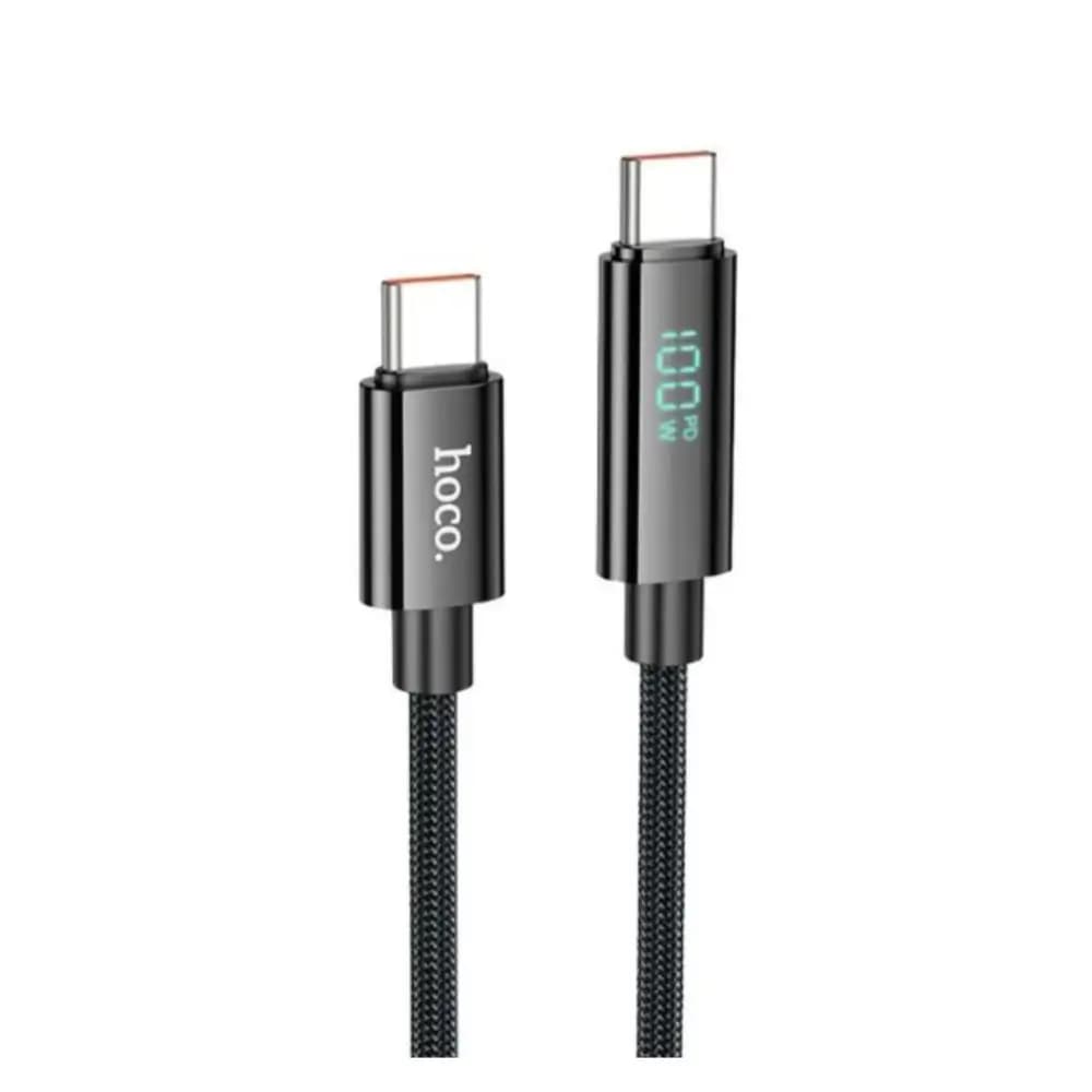 Hoco U125 100W Type-C to Type-C Fast Charging Cable