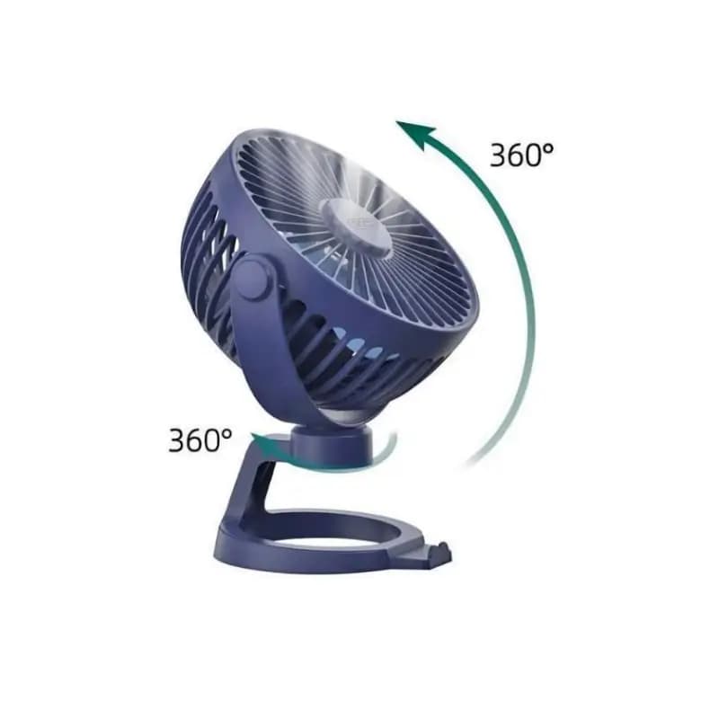 XO MF78 Rechargeable Mini Fan with Phone Holder