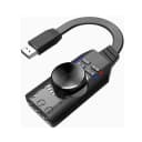 Plextone GS3 Mark II USB DSP sound card front view