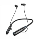 Hoco MMJ-01 neckband showing 14.2mm speaker drivers